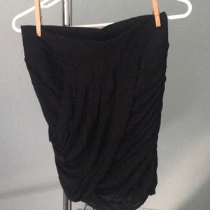 Express tulle overladed skirt